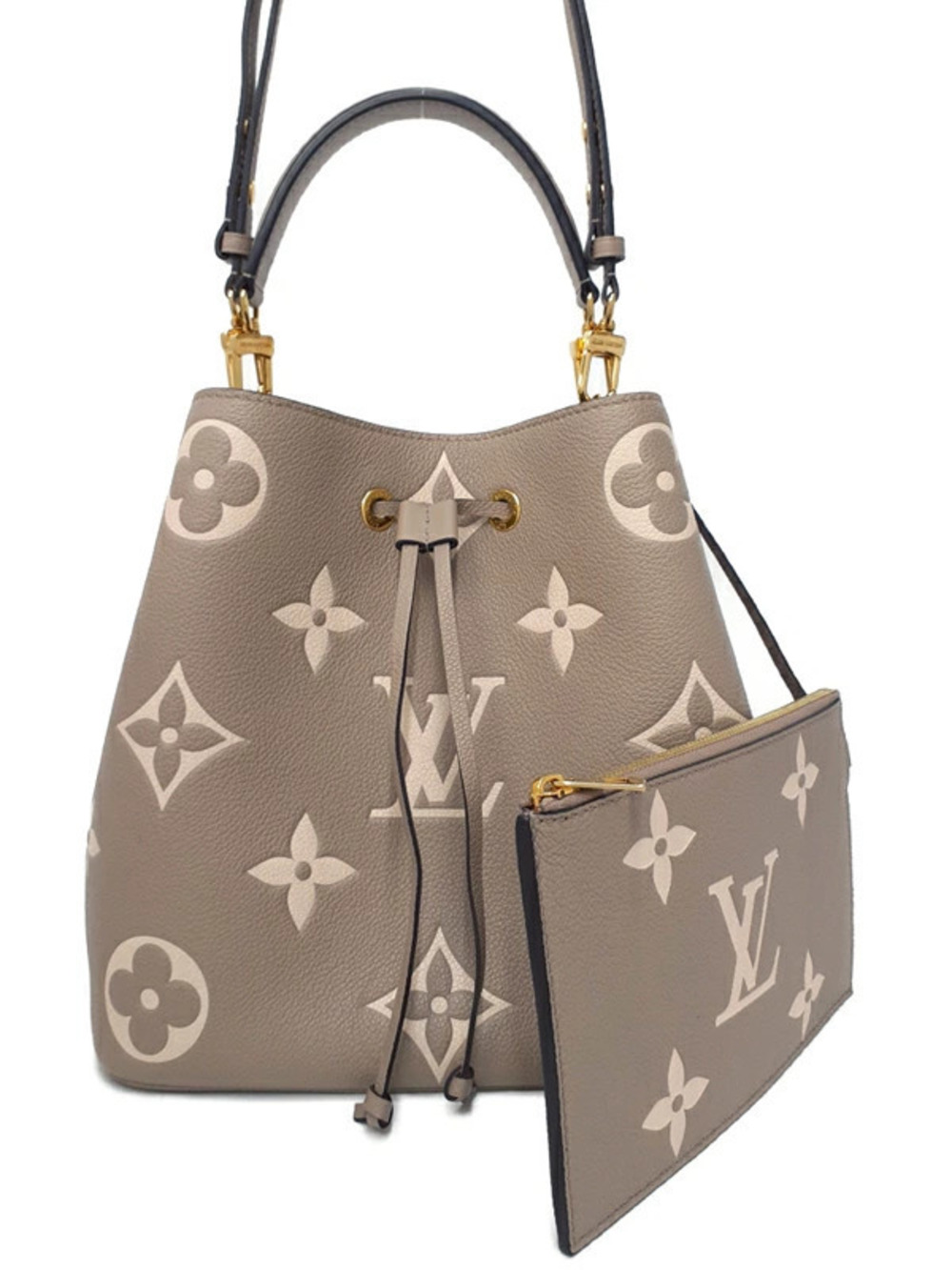 Louis Vuitton Bicolor Monogram Empreinte Neo Noe Bag